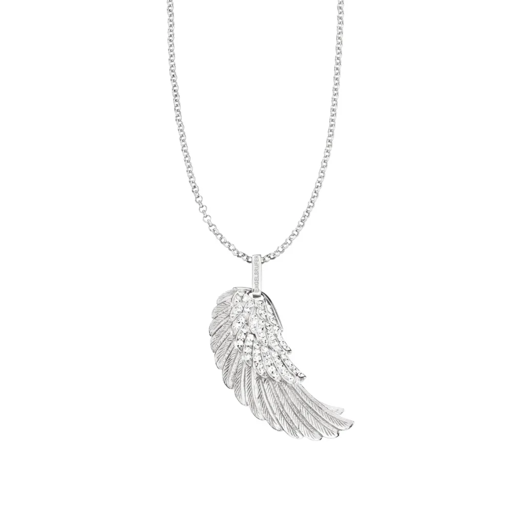 Engelsrufer Anhänger - Flügel - groß - Crystal - ERW-L2-01-ZI