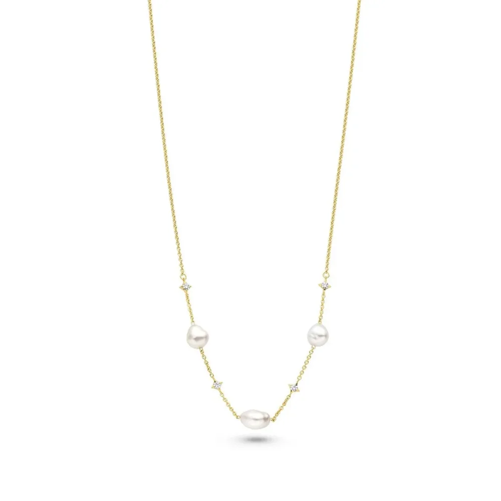 FJF JEWELLERY Halskette - Bella Pearl - FJF0010032YWH