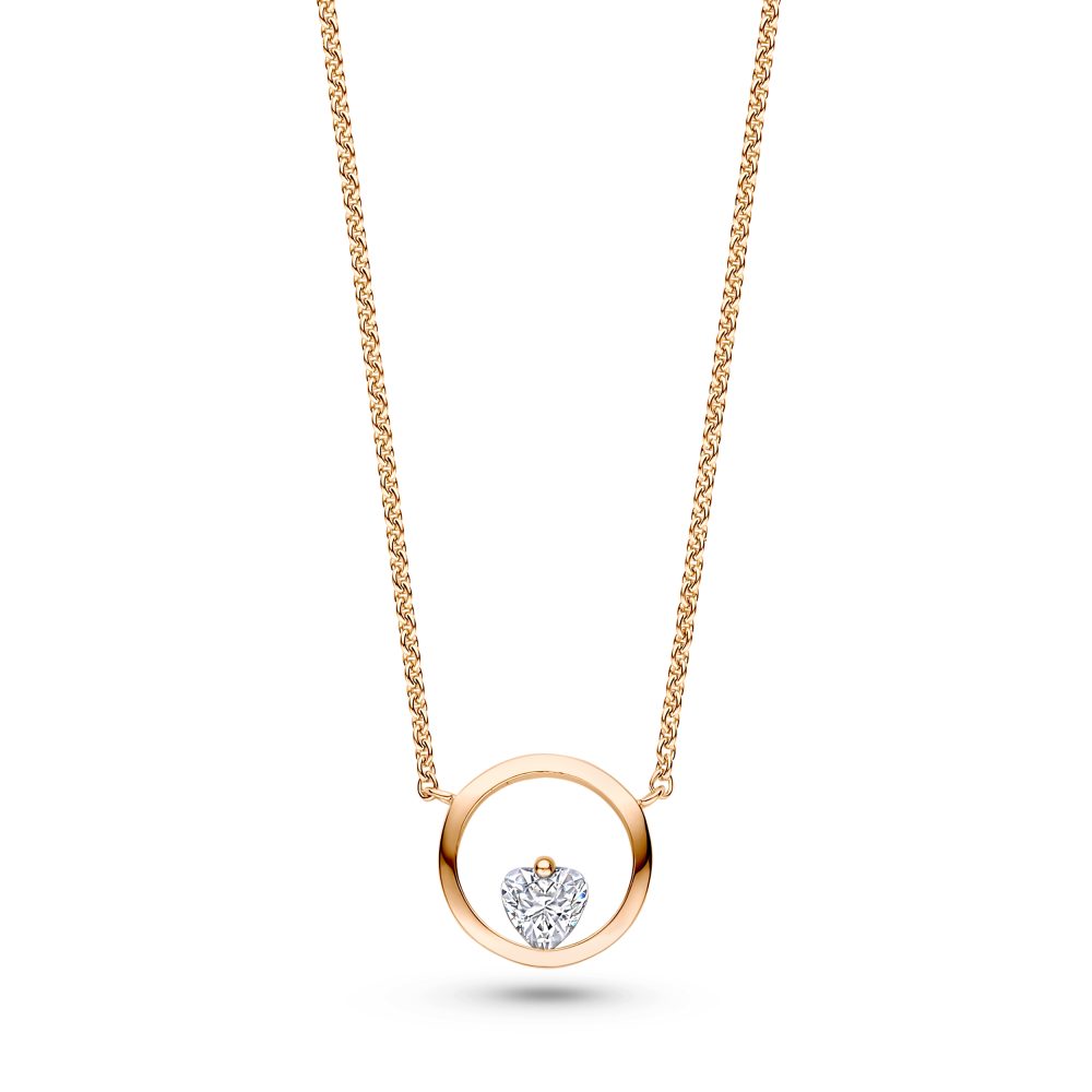 FJF JEWELLERY Halskette - Icon Heart II - FJF0010075RWH