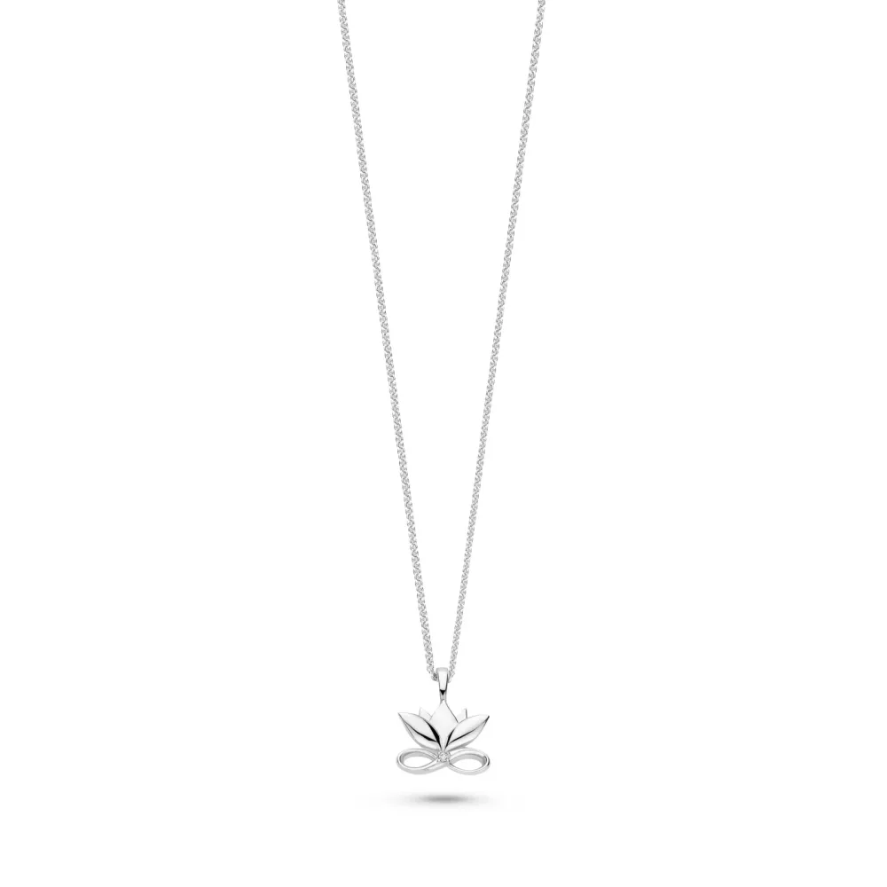 FJF JEWELLERY Halskette - Lotus - FJF0010085SWH