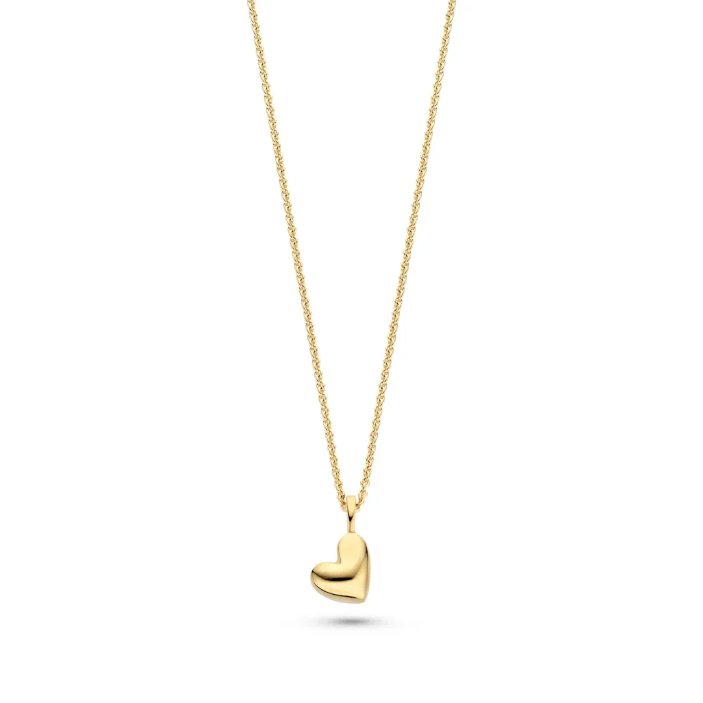 FJF JEWELLERY Halskette - Modern Heart - FJF0010088SYG