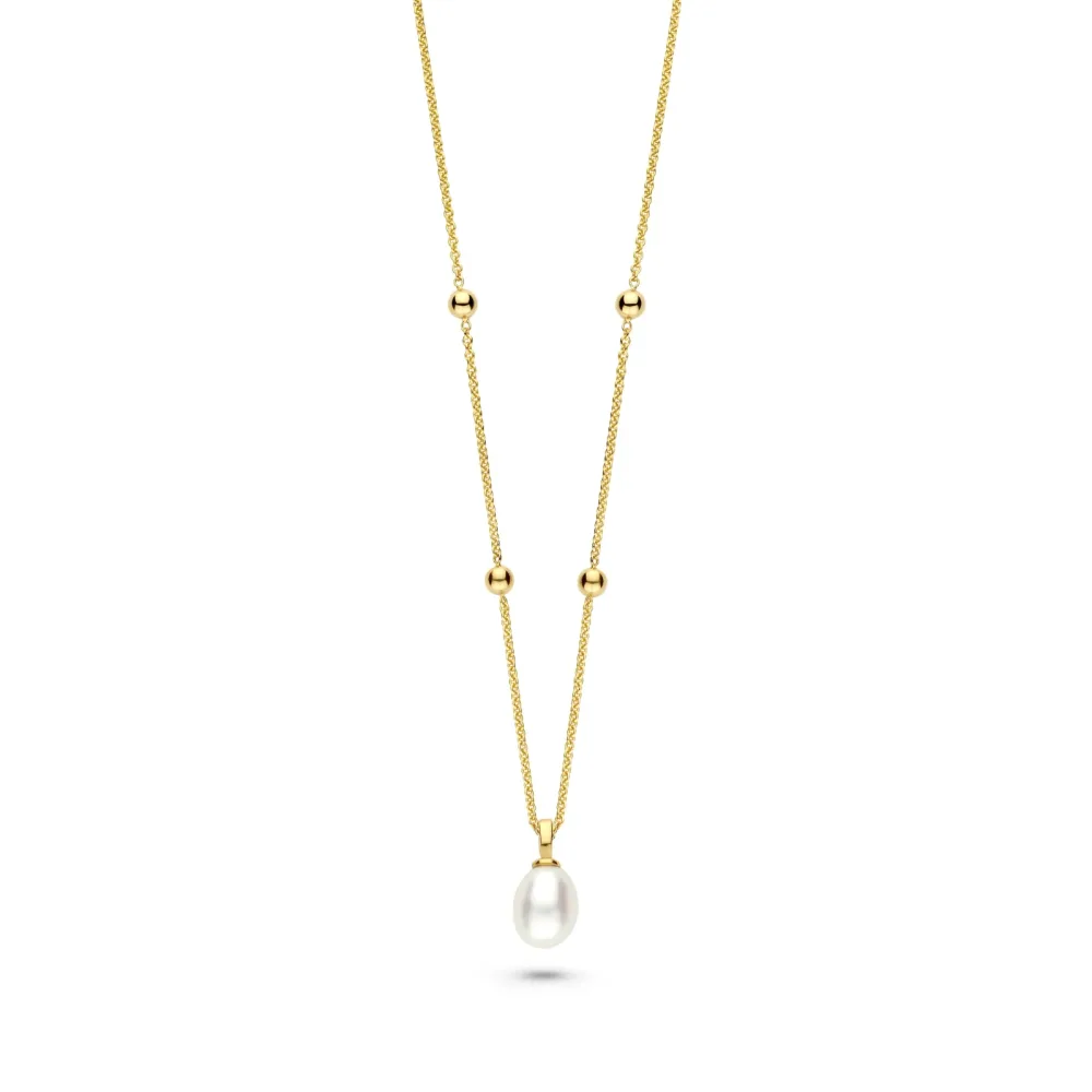 FJF JEWELLERY Halskette - Classic Pearl - FJF0010094YPB