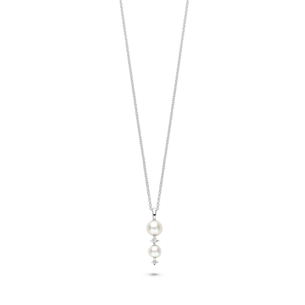 FJF JEWELLERY Halskette - Pearls & Stars - FJF0010099SWH