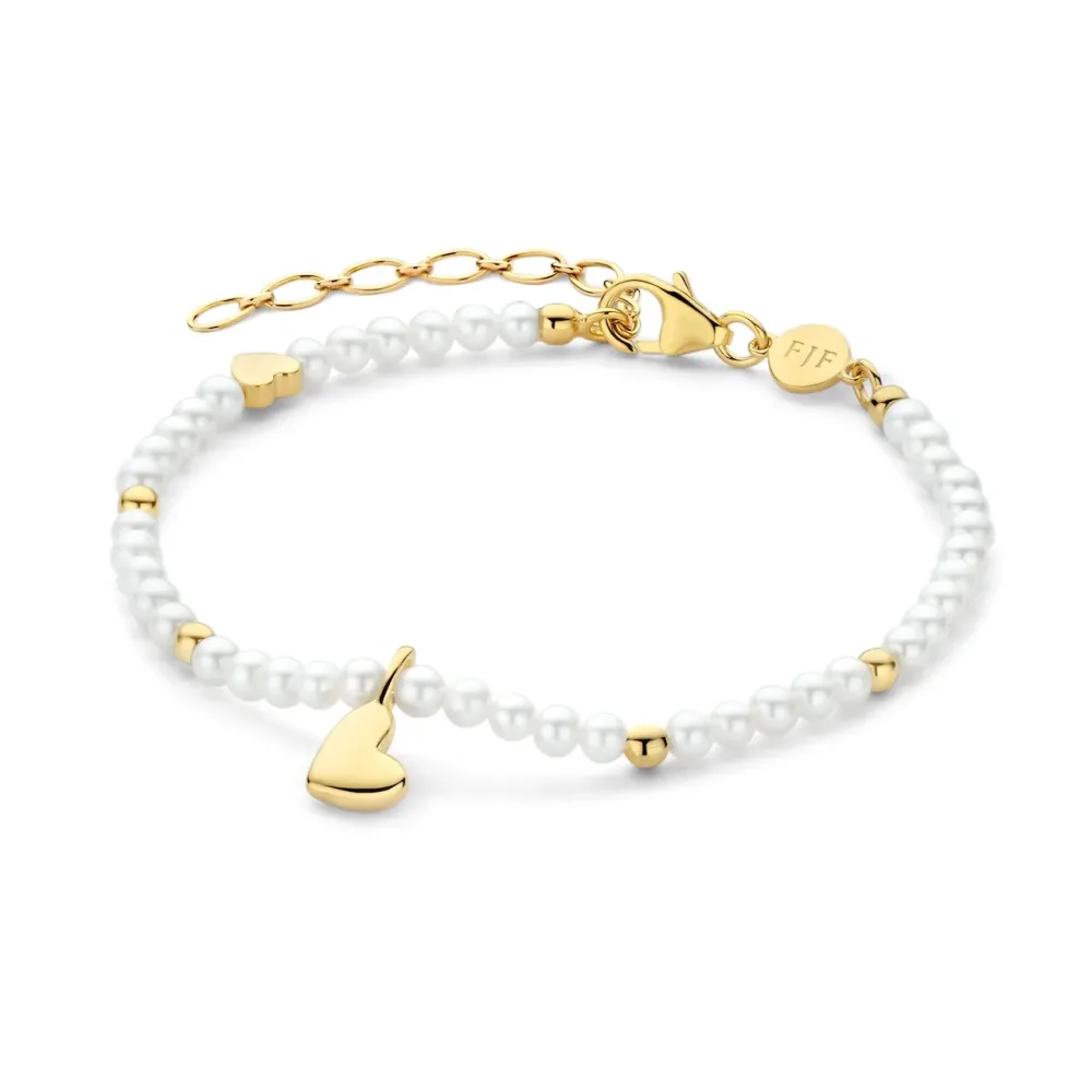 FJF JEWELLERY Armband - Modern Heart - FJF0050046YPW