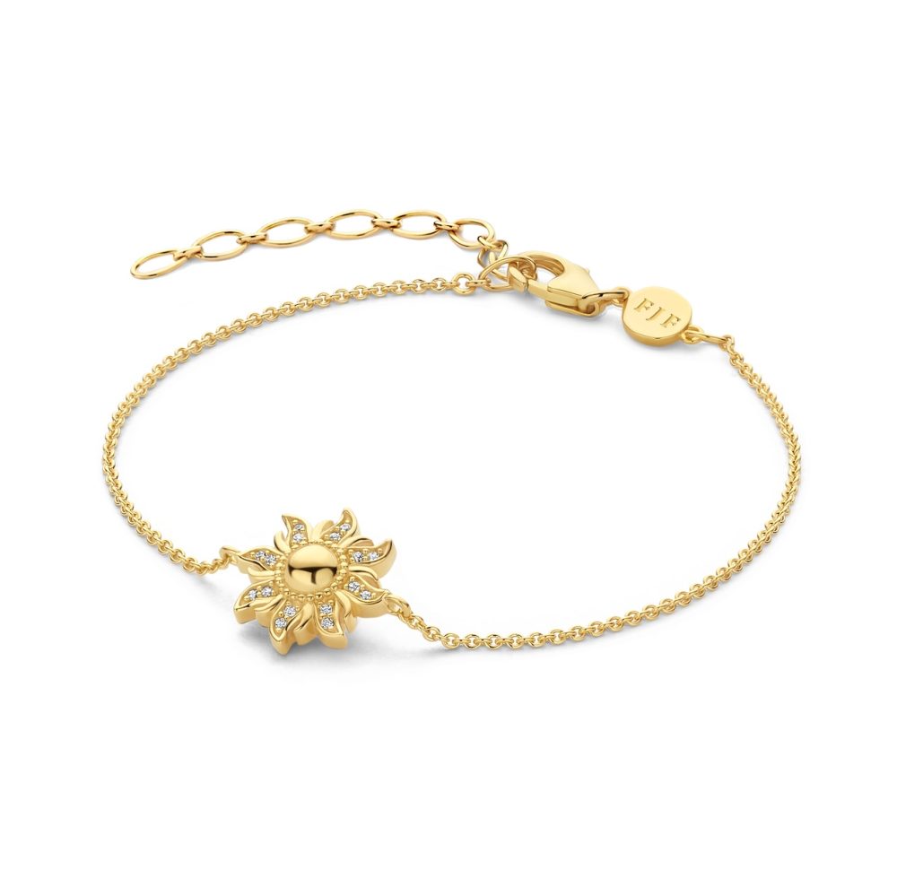 FJF JEWELLERY Armband - Golden Sun - FJF0050042YWH