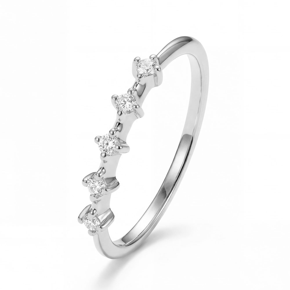 Maja Emulto Ring - GOLDEN SHINE - EL00175.RG.WGLG