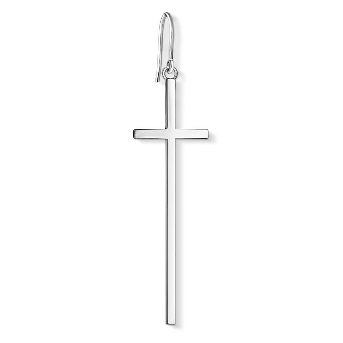 Thomas Sabo Ohrringe - Charm Club - Kreuz Silber - H2012-585-21