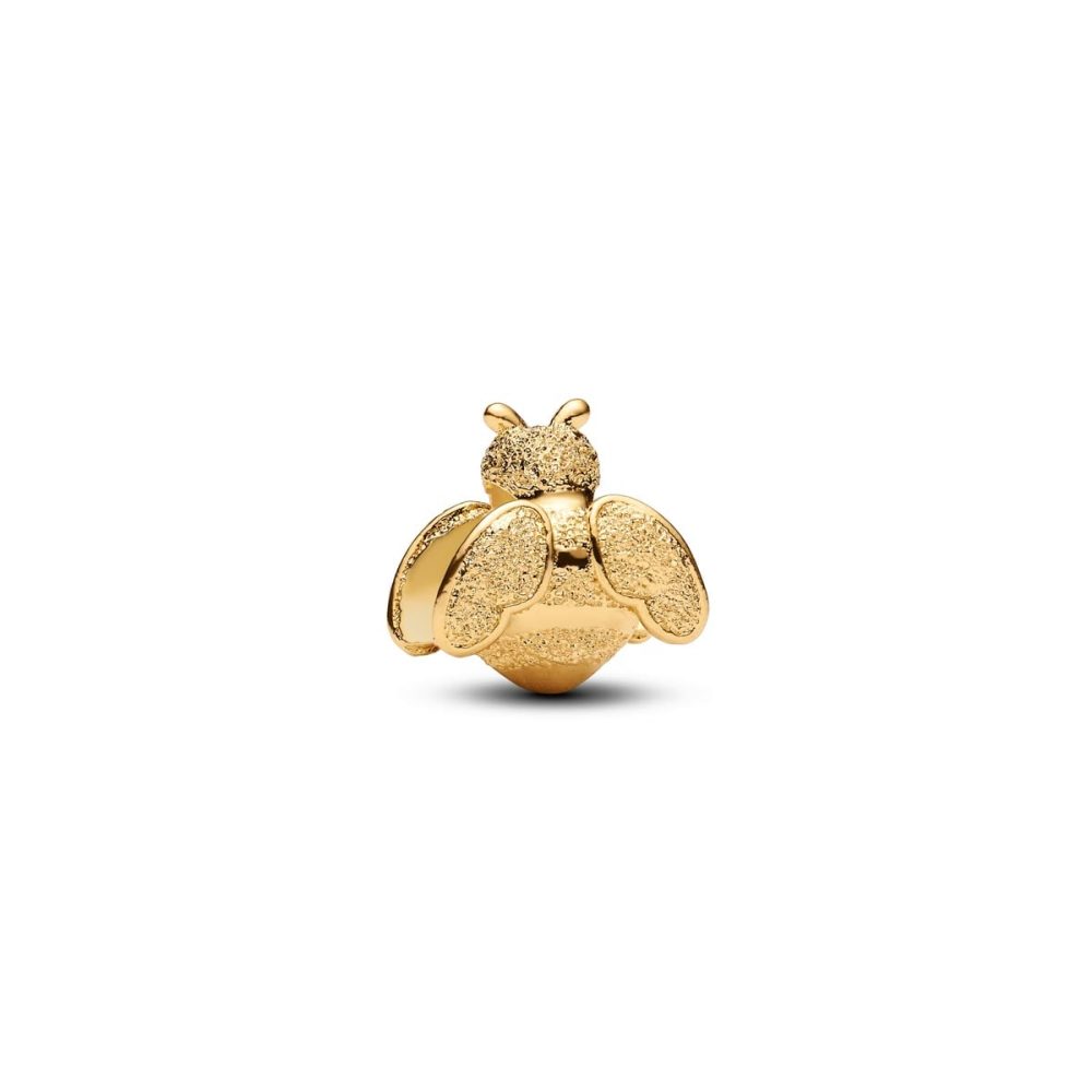 Pandora Charm - Strukturierte Biene - Mini Charm - 764524C00
