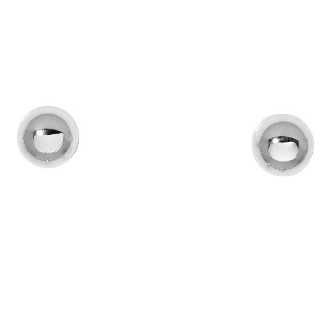Schneider Basic Ohrstecker - Weißgold - Klein - ZS03