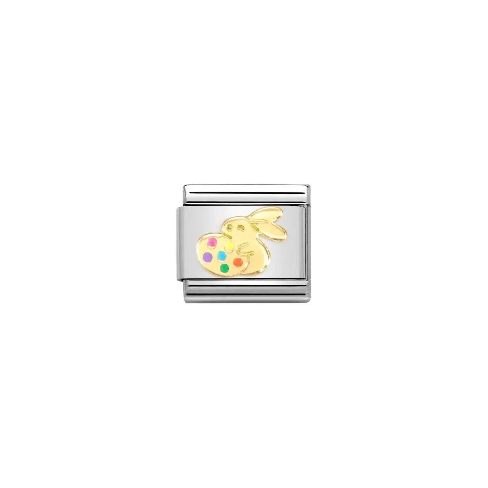 Nomination Charm - COMPOSABLE CLASSIC Osterhase mit Ei - 030272/76