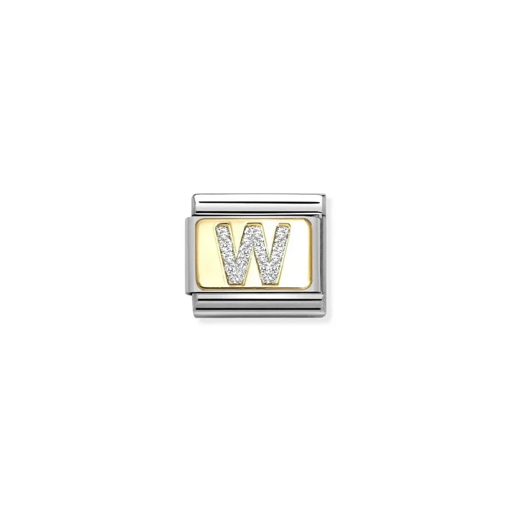 Nomination Charm - COMPOSABLE CLASSIC BUCHSTABE W - 030291/23