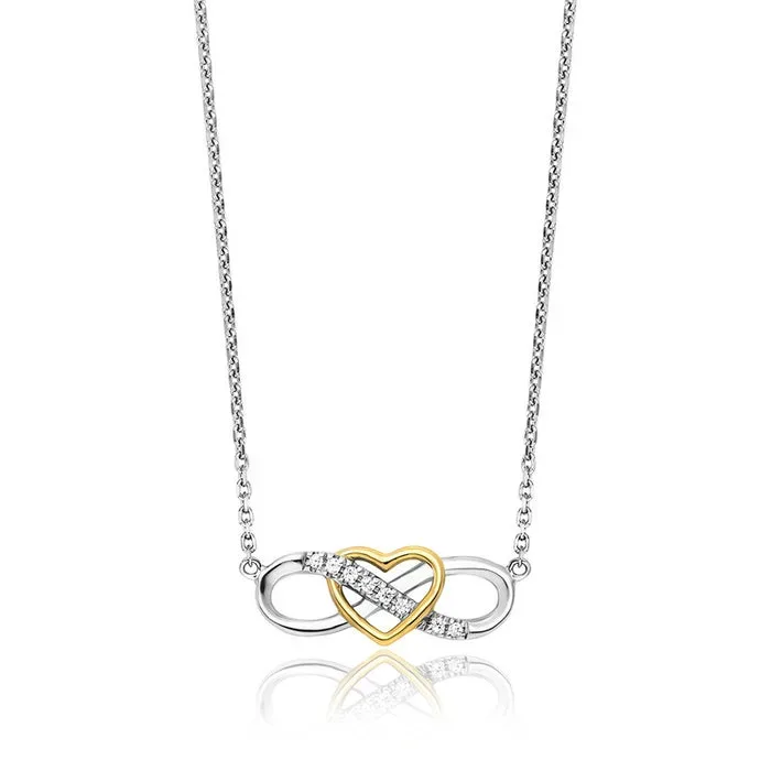 Julie Julsen Halskette - INFINITY LOVE - JJNE01104.13