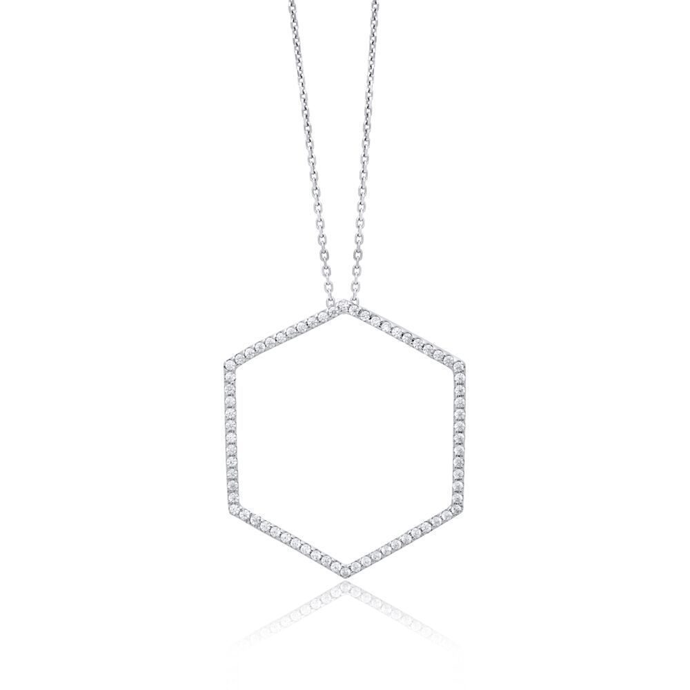 Julie Julsen Halskette - Geometrics Polygon - JJNE0691.1