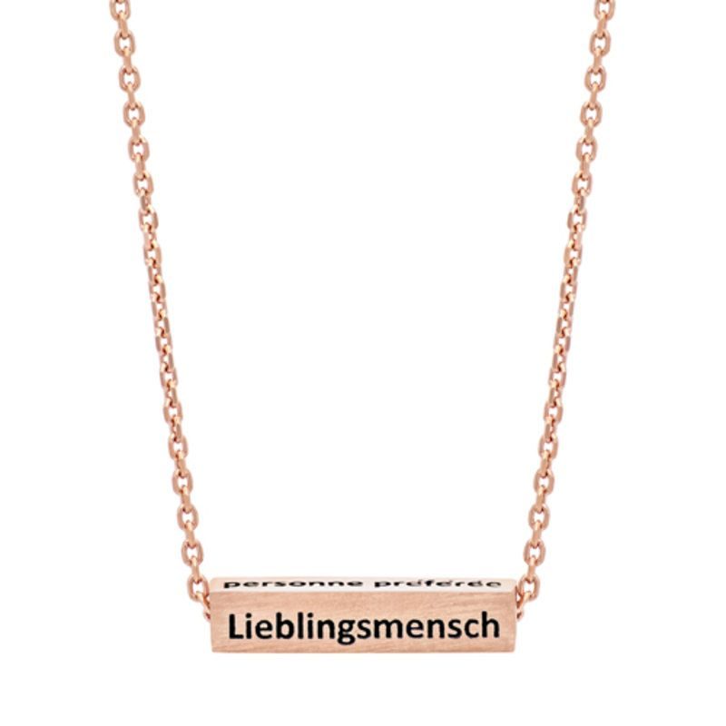 Julie Julsen Halskette - Lieblingsmensch - JJNE0709.2
