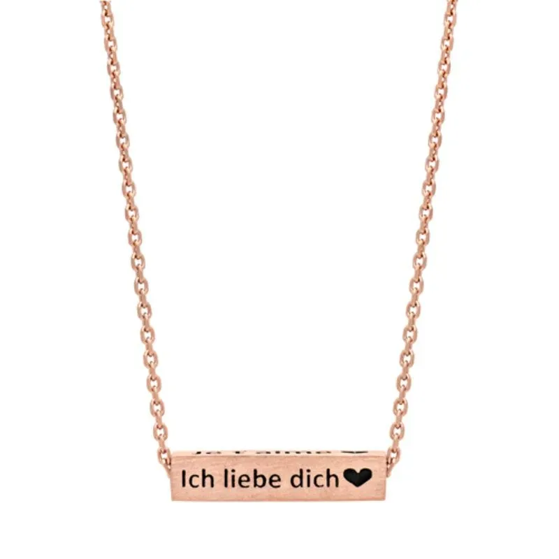 Julie Julsen Halskette - Ich liebe Dich - JJNE0710.2
