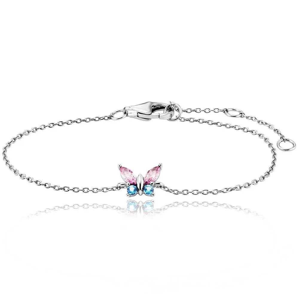 Julie Julsen Armband - BUTTERFLY KIDS - JJKBR34457-2S