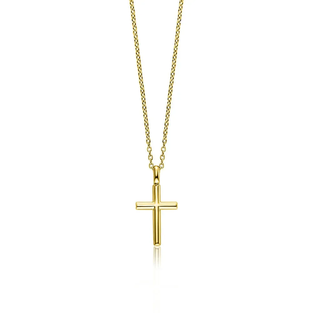 Julie Julsen Halskette - CROSS KIDS - JJKNE34453-G