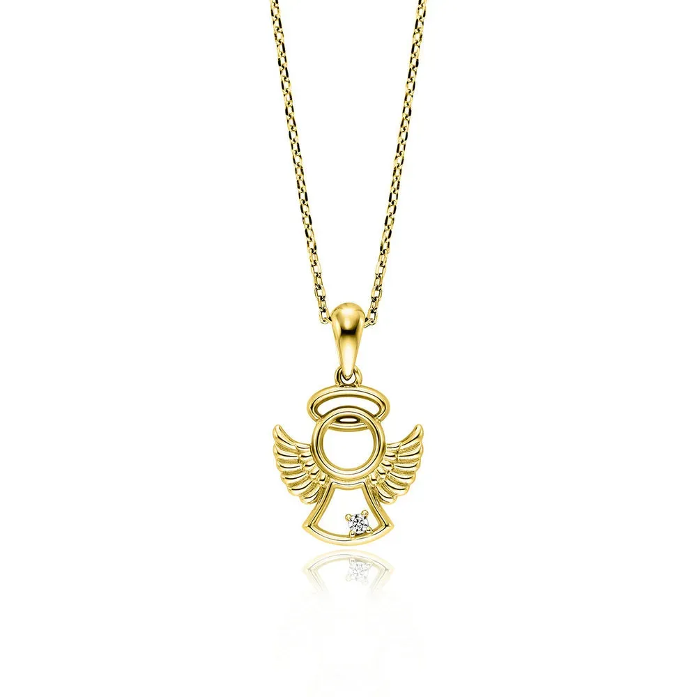 Julie Julsen Halskette - ANGEL KIDS - JJKNE34699-G