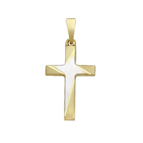 Schneider Basic Anhänger - Kreuz ? Gold - K05