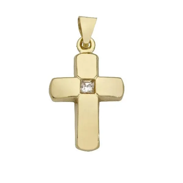 Schneider Basic Anhänger - Kreuz ? Gold - K21