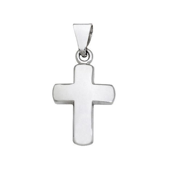 Schneider Basic Anhänger - Kreuz ? Weißgold - K27