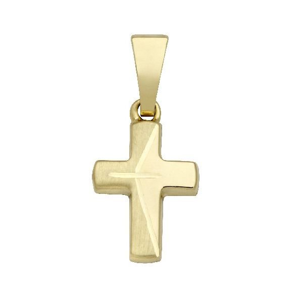 Schneider Basic Anhänger - Kreuz ? Gold - K33