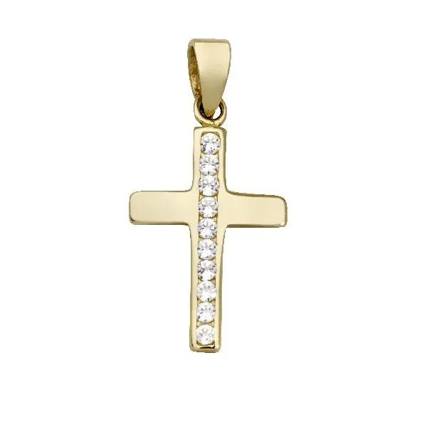Schneider Basic Anhänger - Kreuz ? Gold - K36