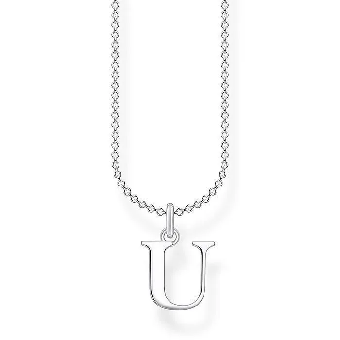 Thomas Sabo Halskette - Buchstabe U - KE2030-001-21-L45V
