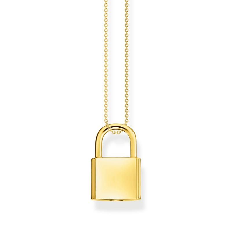 Thomas Sabo Halskette - Schloss - KE2130-413-39-L45V