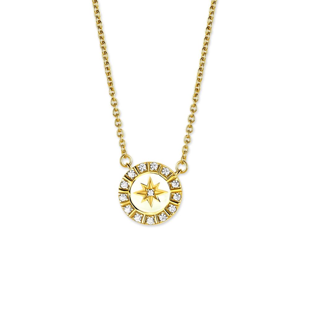 Maja Emulto Halskette - Starshine white - EL00114.NE.YG.W