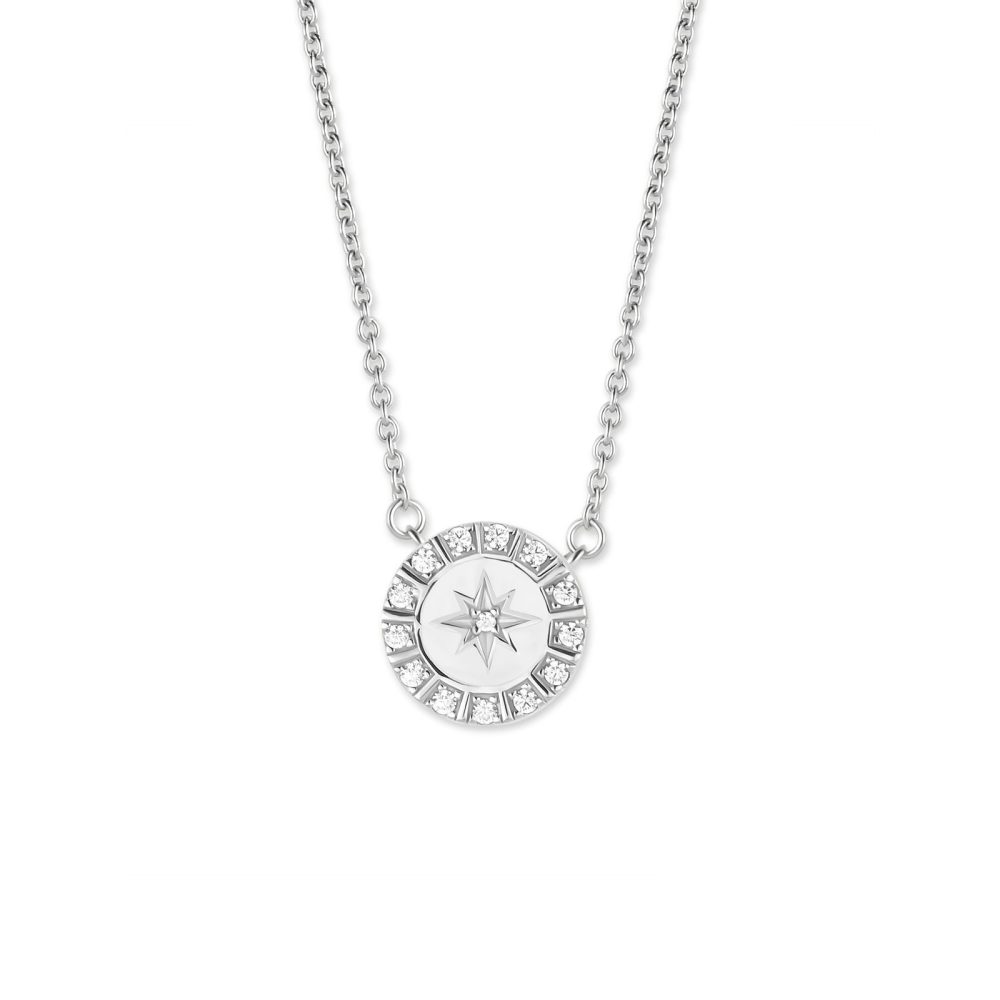 Maja Emulto Halskette - Starshine white - EL00114.NE.RH.W