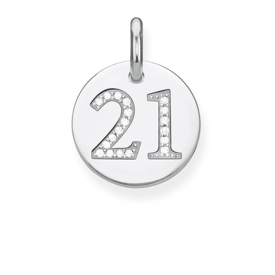 Thomas Sabo Anhänger - Love Bridge Coin 21 - LBPE0019-051-21