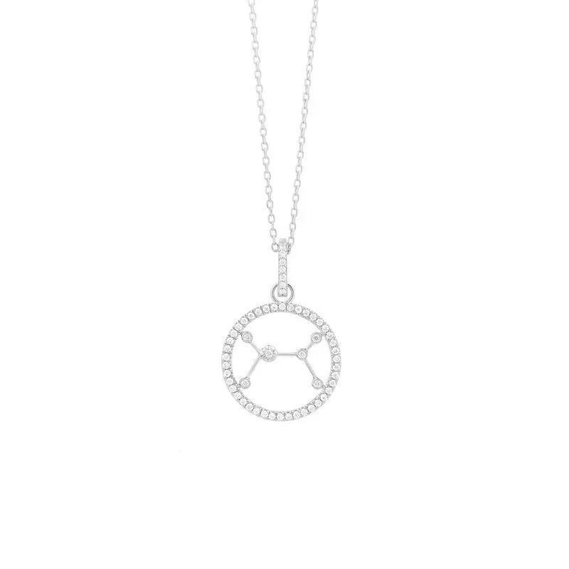ELLA Juwelen Halskette - Sternzeichen Krebs - P0140S12WG