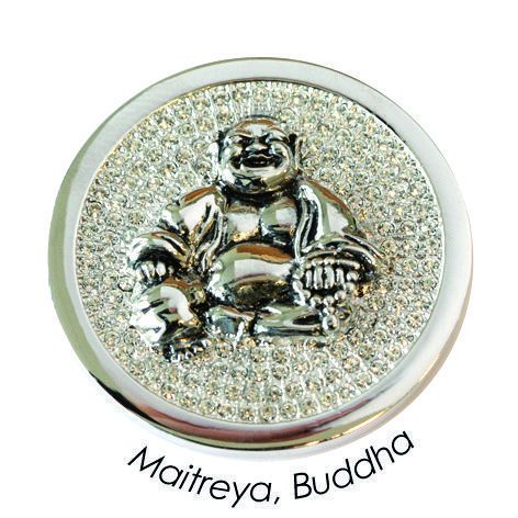 Quoins Charm - Maitreya, Buddha - QMOA-28L-Z