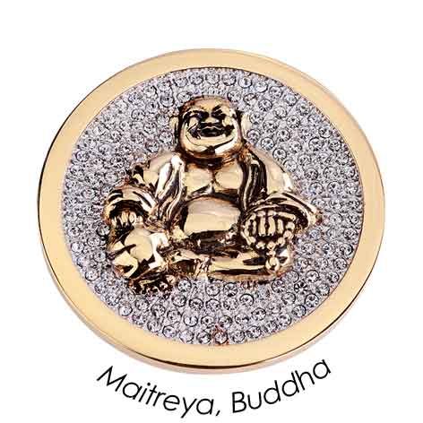 Quoins Charm - Jewelz Maitreya, Buddha- QMOA-28L-G