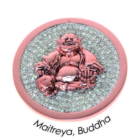 Quoins Charm - Maitreya, Buddha - QMOA-28L-R