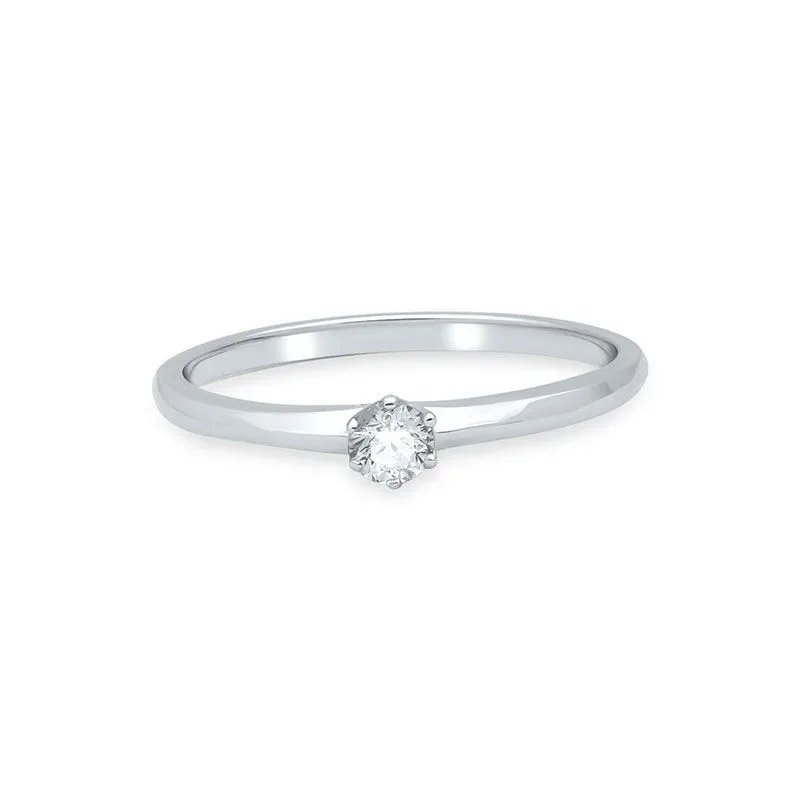 Best of Diamonds Ring - Brillant Weissgold 585 - R2195.0.15WG