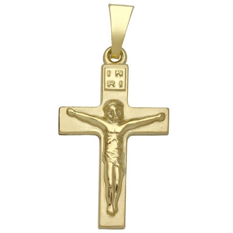 Schneider Basic Anhänger - Kreuz ? Gold - K20