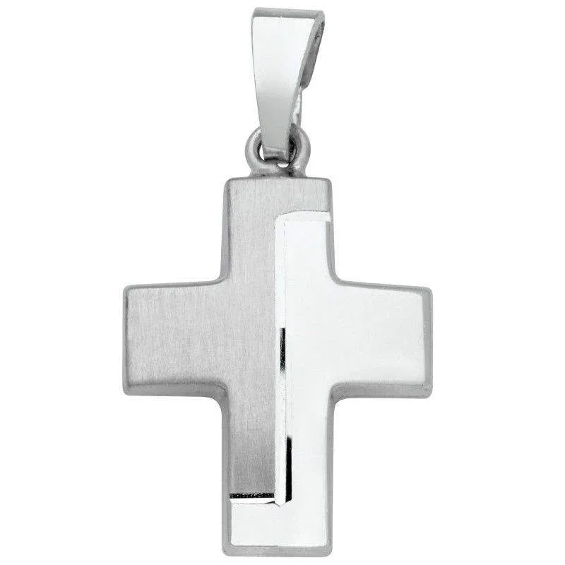 Schneider Basic Anhänger - Silber - Kreuz - SKE19