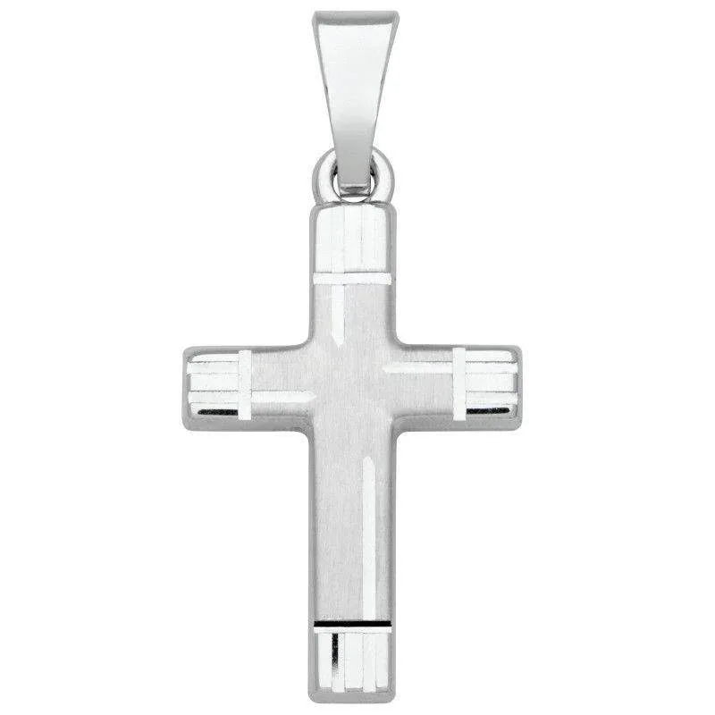 Schneider Basic Anhänger - Silber - Kreuz - SKE18