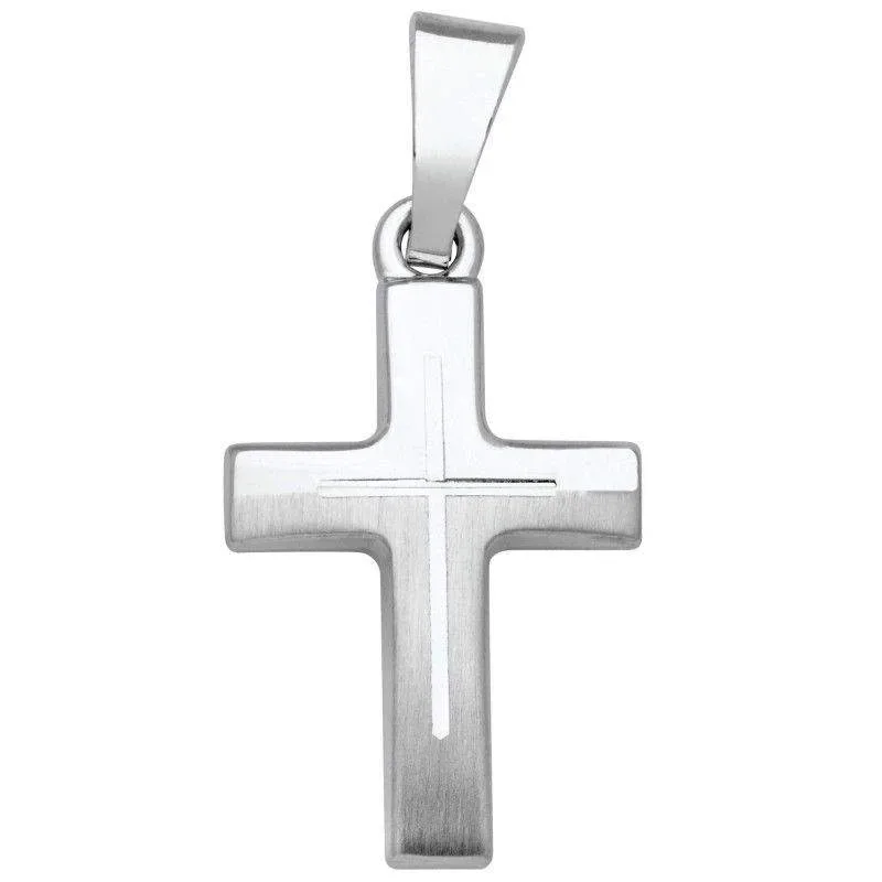 Schneider Basic Anhänger - Silber - Kreuz - SKE17