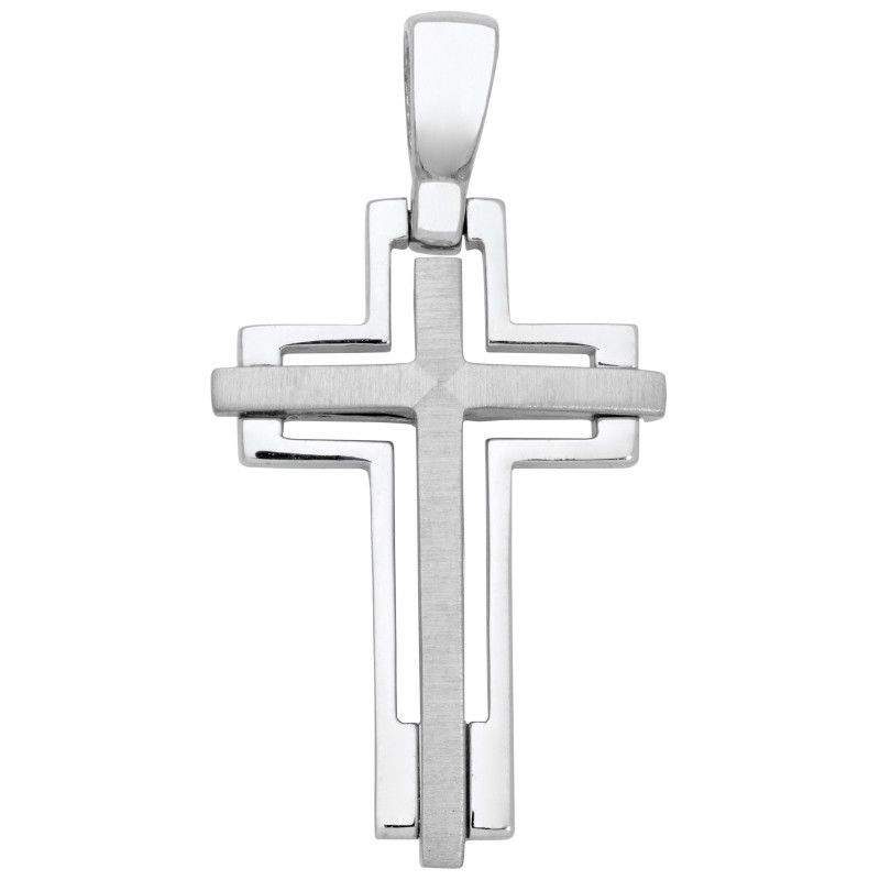 Schneider Basic Anhänger - Silber - Kreuz - SKE26