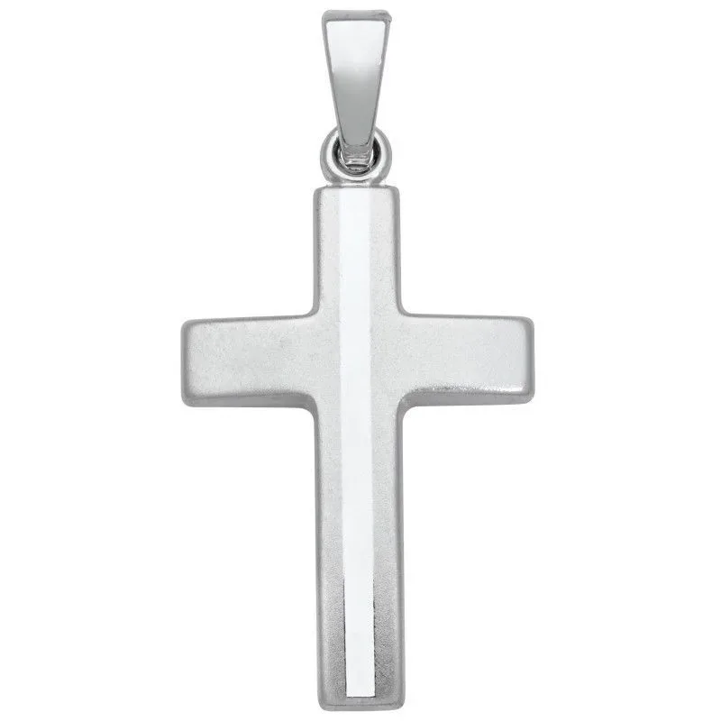 Schneider Basic Anhänger - Silber - Kreuz - SKE22