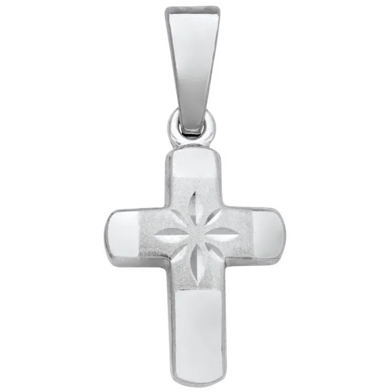 Schneider Basic Anhänger - Silber - Kreuz - SKE12