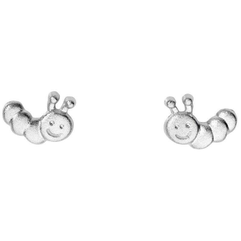 Schneider Basic Ohrstecker - Silber - Wurm - SK44
