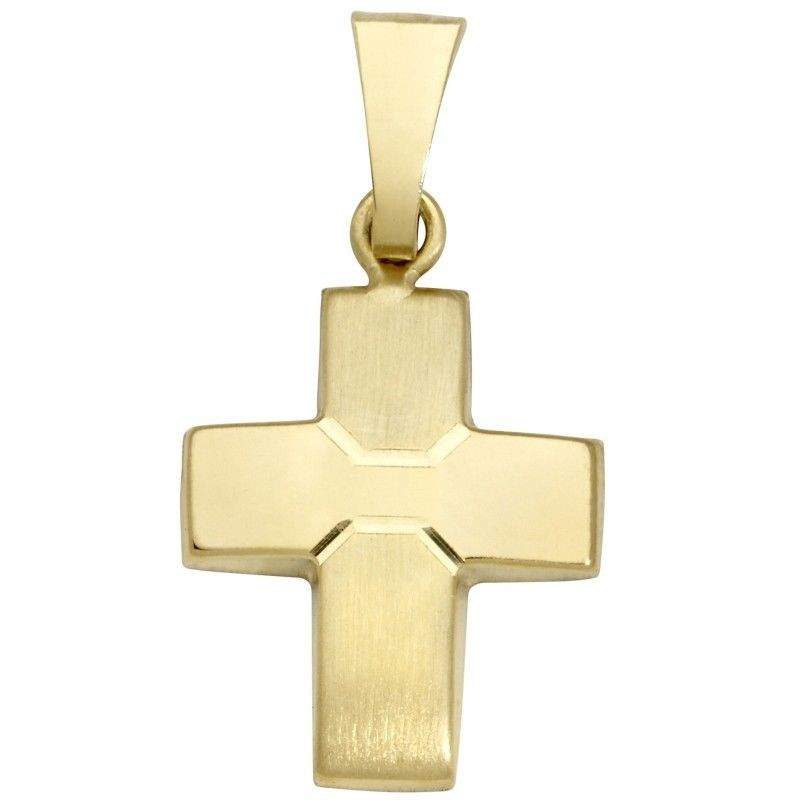 Schneider Basic Anhänger - Kreuz ? Gold - K24