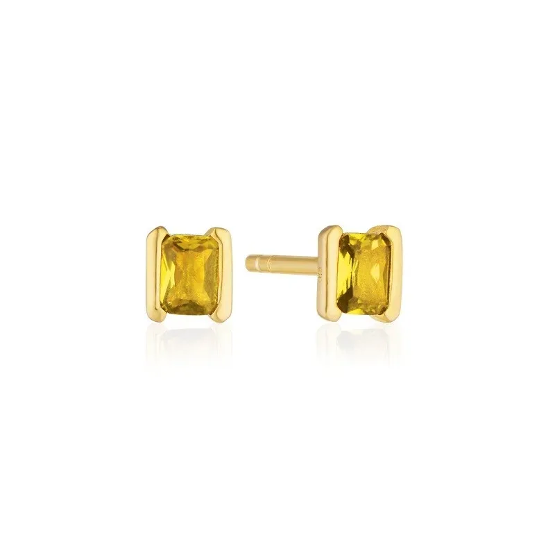 SIF Jakobs Ohrstecker - ROCCANOVA PICCOLO - SJ-E42250-YELCZ-YG