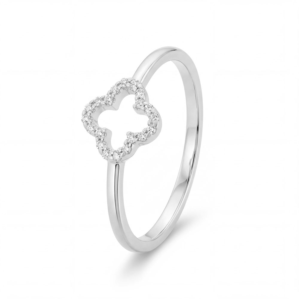 Maja Emulto Ring - Sparkle Clover - EL00010.RG.RH
