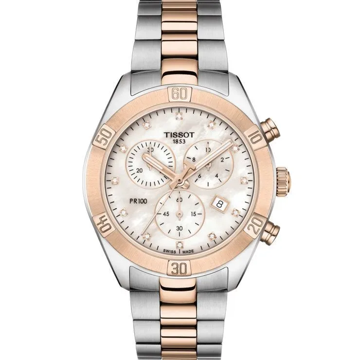 Tissot Uhren - PR 100 Sport Chic Chronograph - T1019172211600