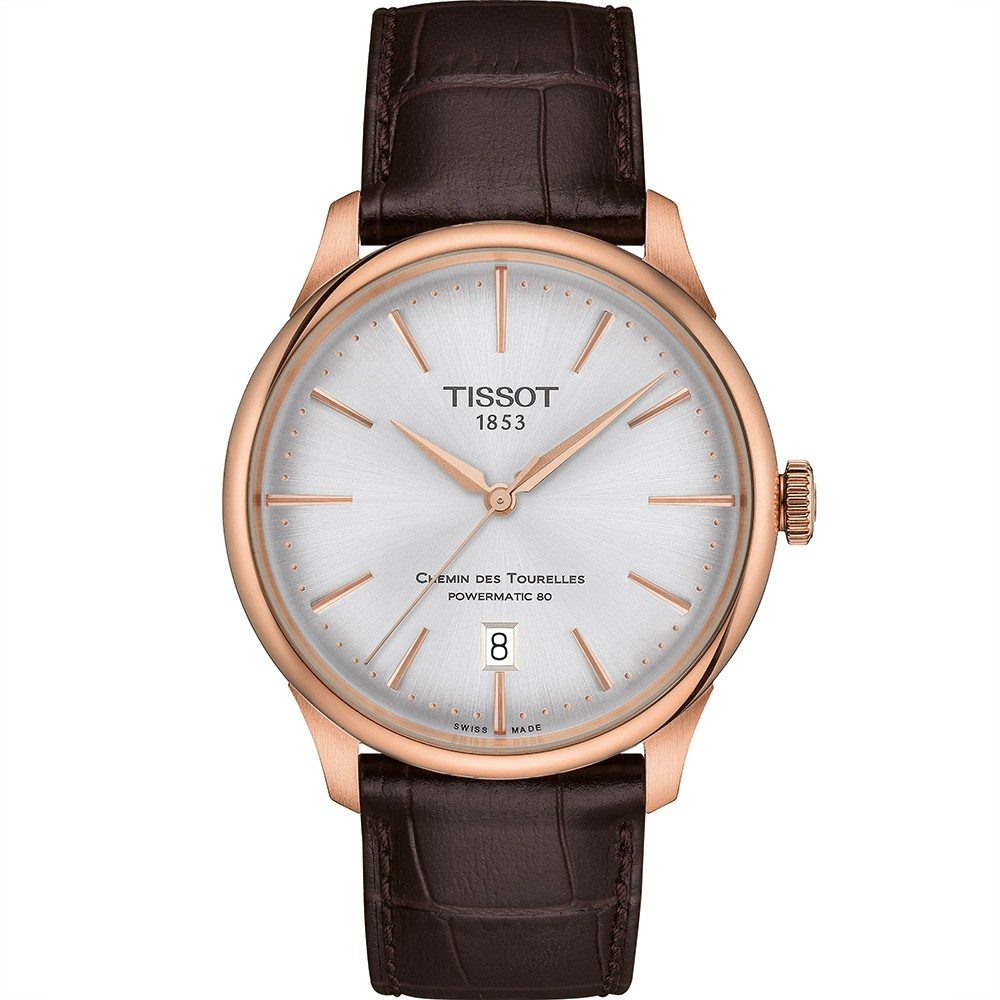 Tissot Uhren - CHEMIN DES TOURELLES POWERMATIC 80 - T1398073603100